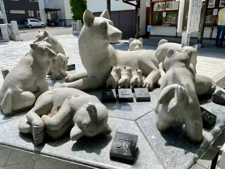 西野神社の狛犬