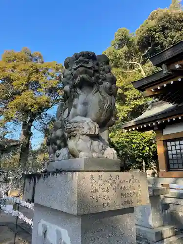 熊野神社の狛犬