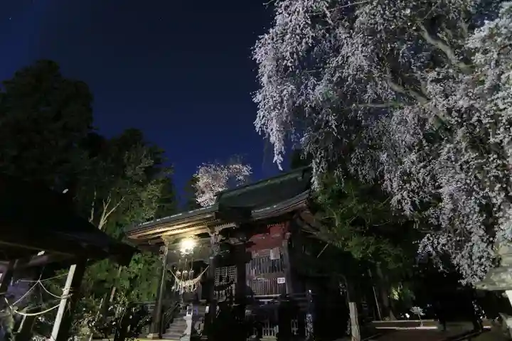 田村神社の本殿・本堂