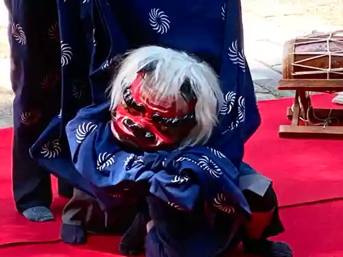 山家神社のお祭り