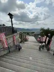 筑波山大御堂の景色