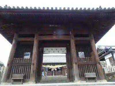 阿智神社の山門・神門