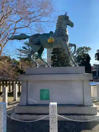 伊賀八幡宮の狛犬