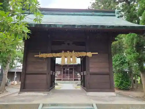 中山熊野神社の山門・神門