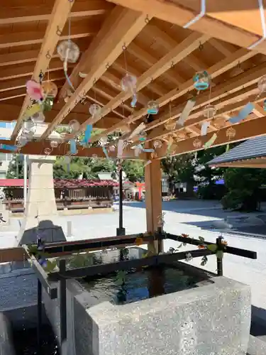 警固神社の手水舎