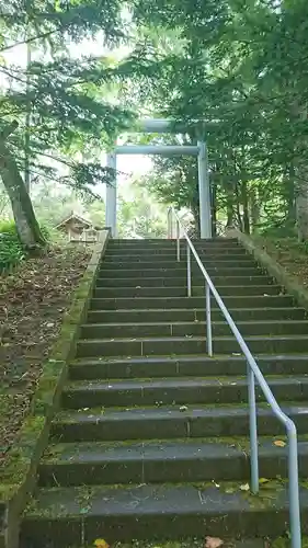 阿寒岳神社の鳥居