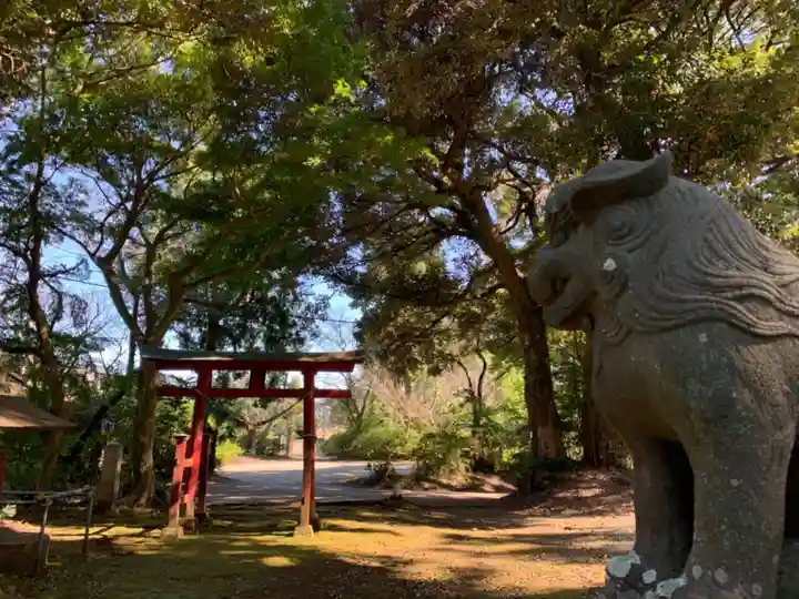 野田神社の狛犬