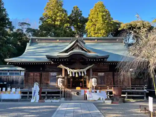 常陸第三宮　吉田神社の本殿・本堂