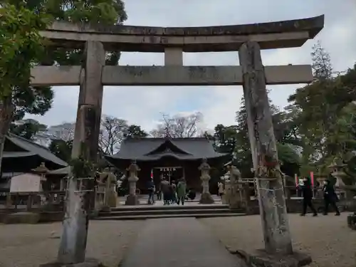 松江神社の鳥居