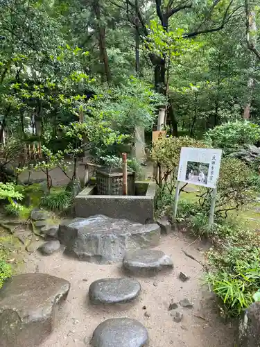 武田神社の庭園