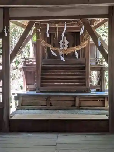 白山神社の本殿