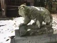 権現山内浦神社の狛犬