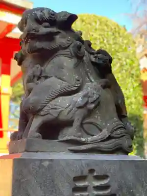 森浅間神社の狛犬