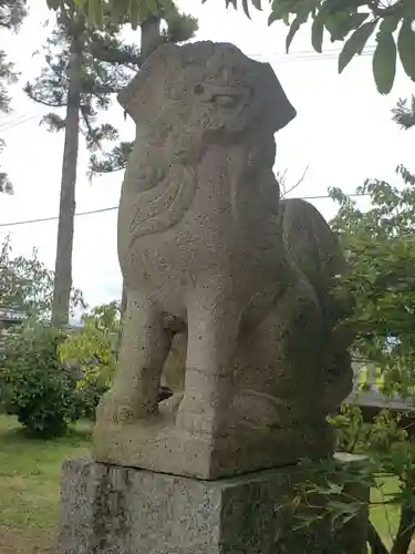 廣上神社の狛犬