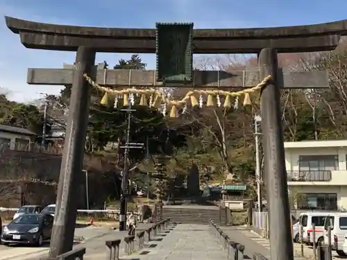 志波彦神社・鹽竈神社の鳥居