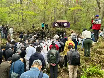 吉田胎内樹型（北口本宮冨士浅間神社管轄）の御朱印