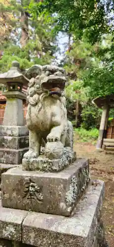 熊野神社の狛犬