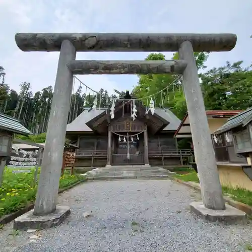 山上大神宮の鳥居