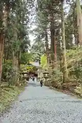 御岩神社の庭園