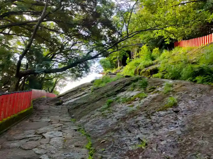神倉神社(熊野速玉大社摂社)の景色