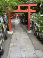 旗上弁財天社の鳥居