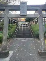 白幡八幡大神の鳥居