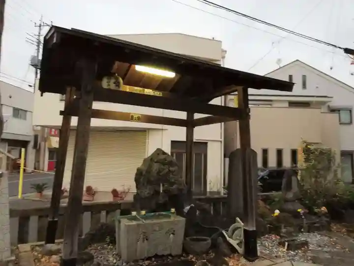 静御前の墓(光了寺跡)の手水舎