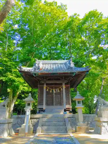 八幡社（矢作）の本殿・本堂