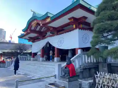 日枝神社の本殿・本堂