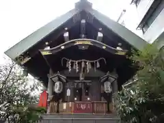 築土神社の本殿