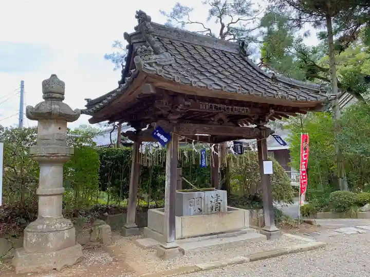 常陸國總社宮の手水舎