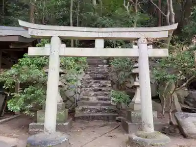 五社稲荷神社の鳥居