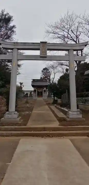 三社大神社の鳥居