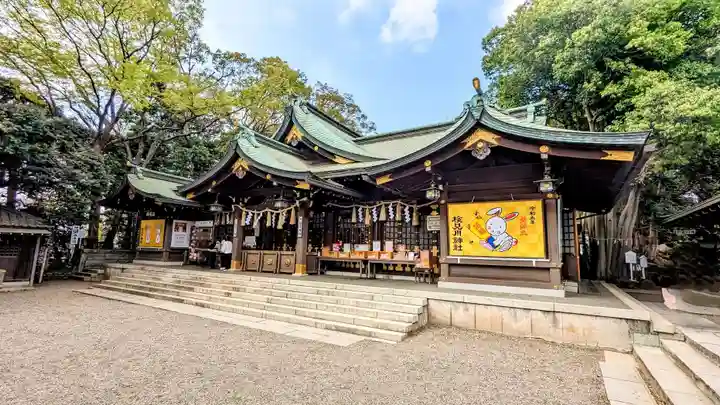 検見川神社の本殿・本堂