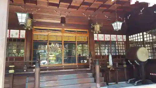 溝旗神社（肇國神社）の本殿・本堂