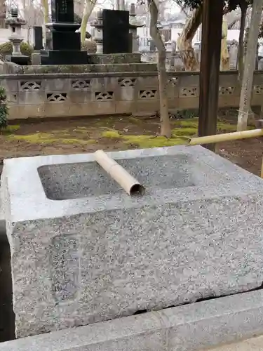 長久寺の手水舎