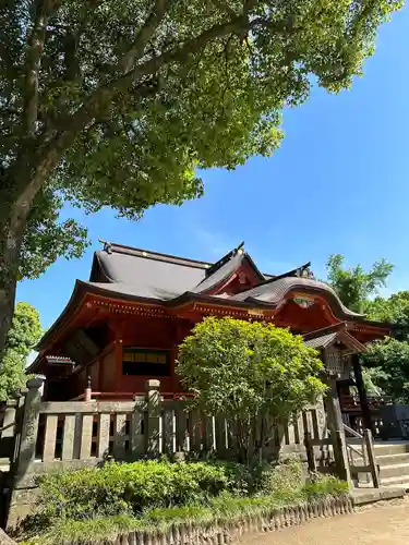 飯香岡八幡宮の本殿・本堂