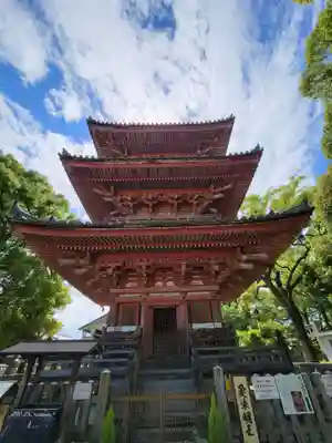 甚目寺の塔