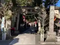 中野氷川神社の鳥居