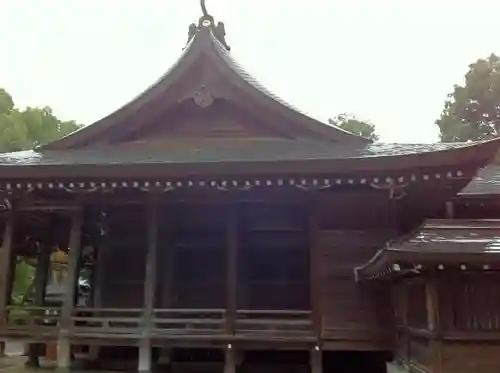 千栗八幡宮の本殿・本堂