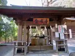 世田谷八幡宮の手水