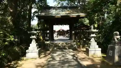 筑紫神社の山門・神門