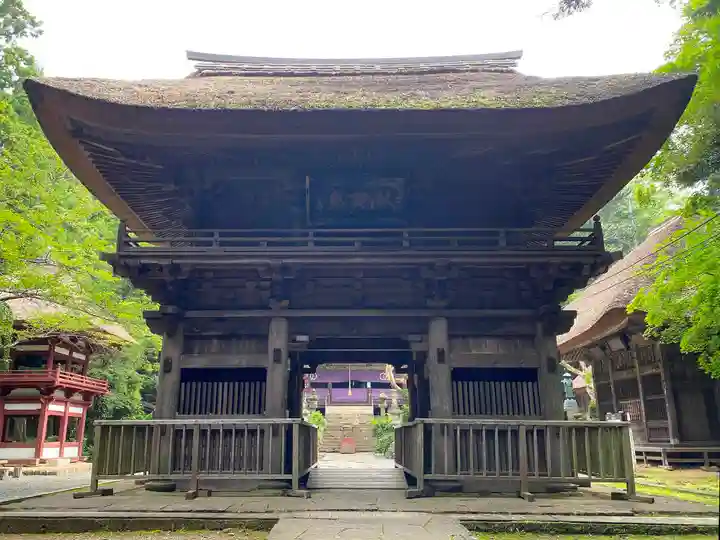 西明寺の山門・神門