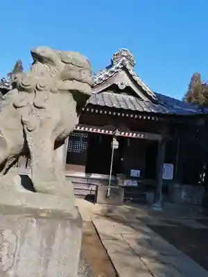 伏木香取神社の狛犬