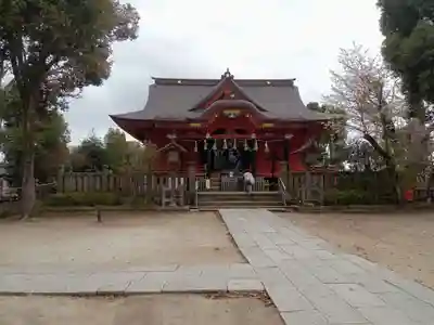飯香岡八幡宮の本殿・本堂