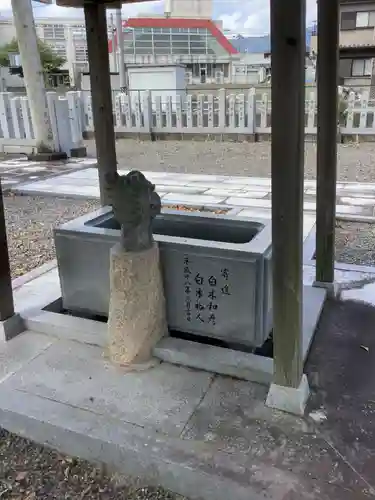 若宮八幡社・若宮神社の手水