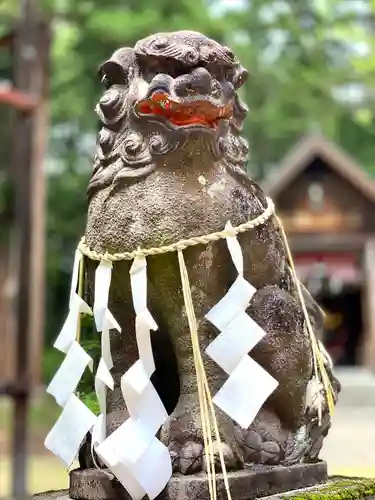 関山神社の狛犬