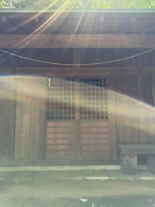 大麻止乃豆乃天神社の本殿・本堂