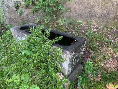 四宮神社の手水舎