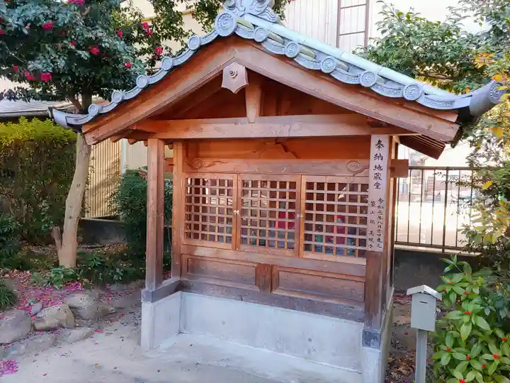 安祥毘沙門天(極楽寺)の末社・摂社